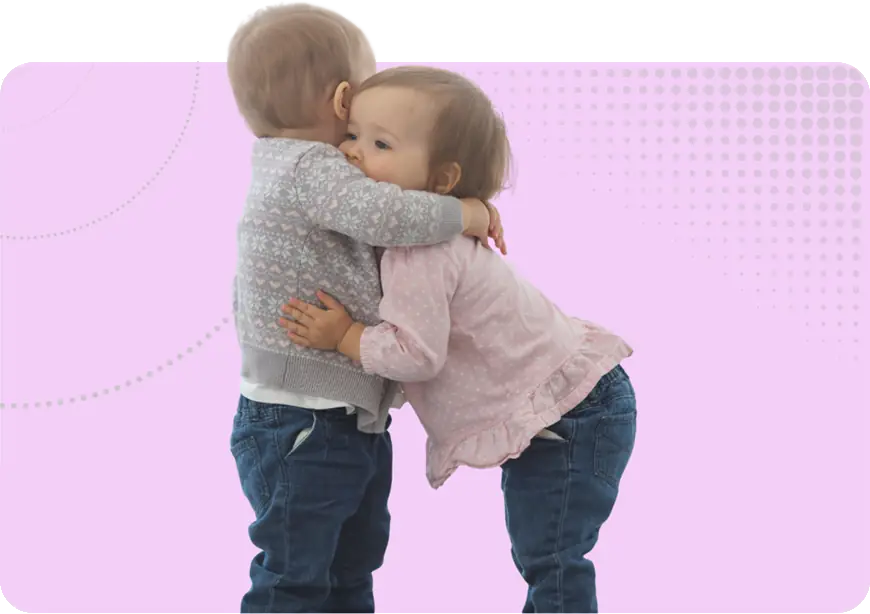 British values image - children hugging