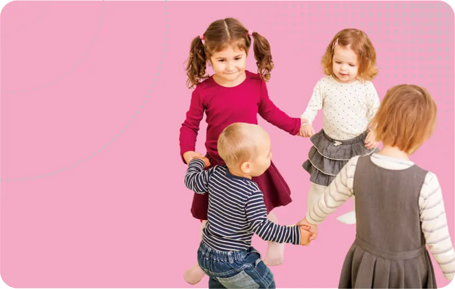 Communication and language activities image - ring a ring a rosy