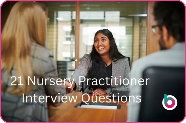 Nursery-interview-questions-a-woman-shaking-hands-with-interviewers-with-the-words-21-nursery-practioner-interview-questions-written-over-the-top