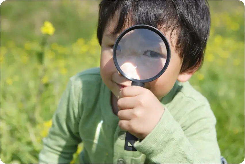 Ofsted 3Is Blog image 2026 - Child proud of building block castle