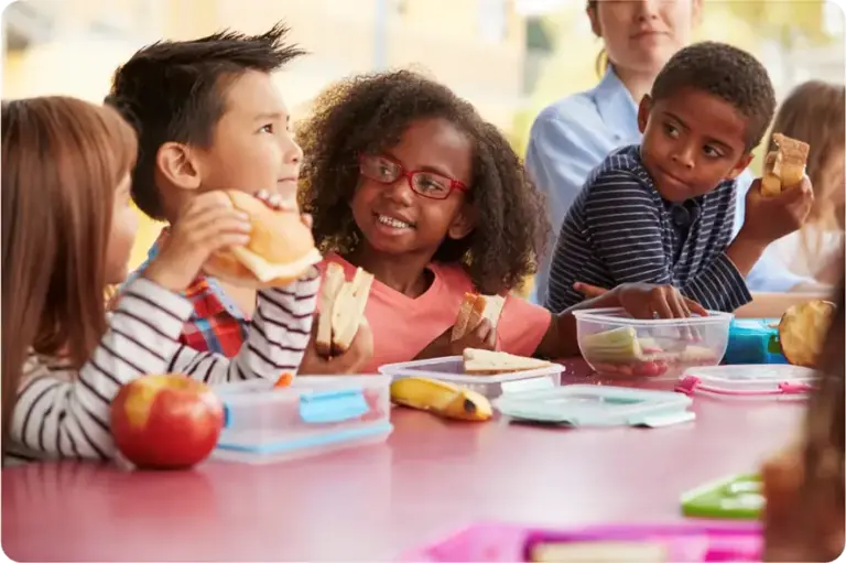Ofsted 3Is Blog image 2026 - Children eating lunch