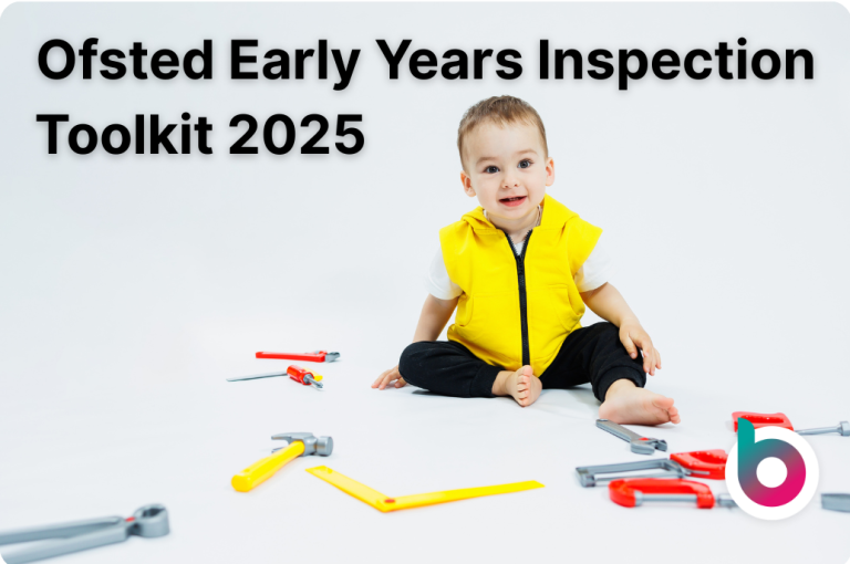 Ofsted early years inspection toolkit 2025 header
