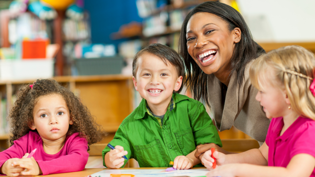 children with different emotions