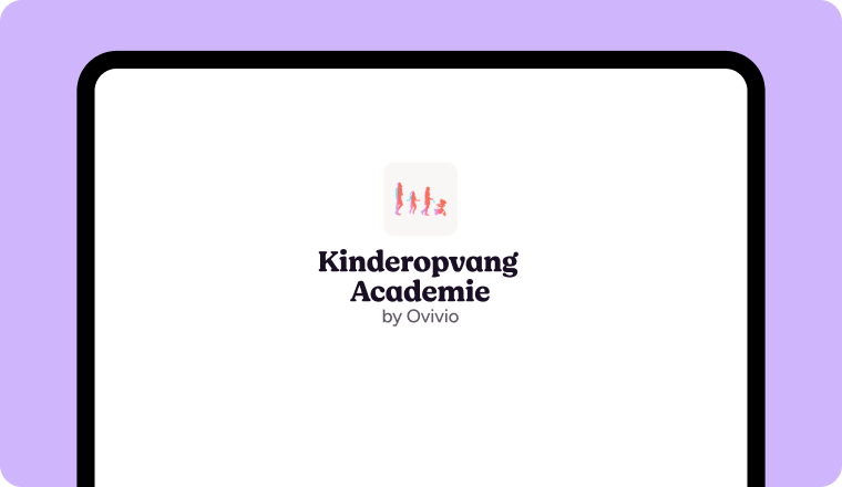 Kinderopvang Academie – online leeromgeving