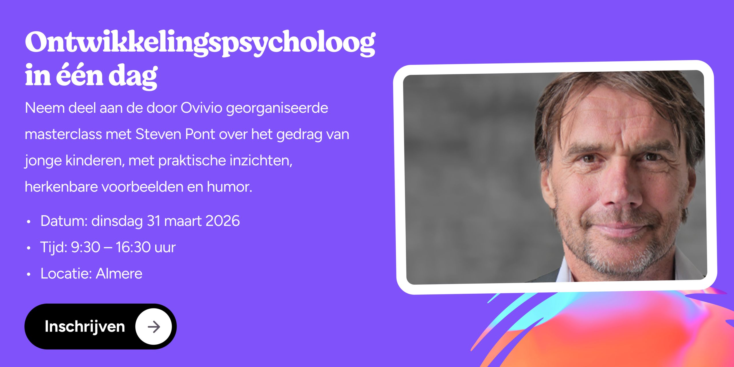 Steven Pont ontwikkelingspsycholoog