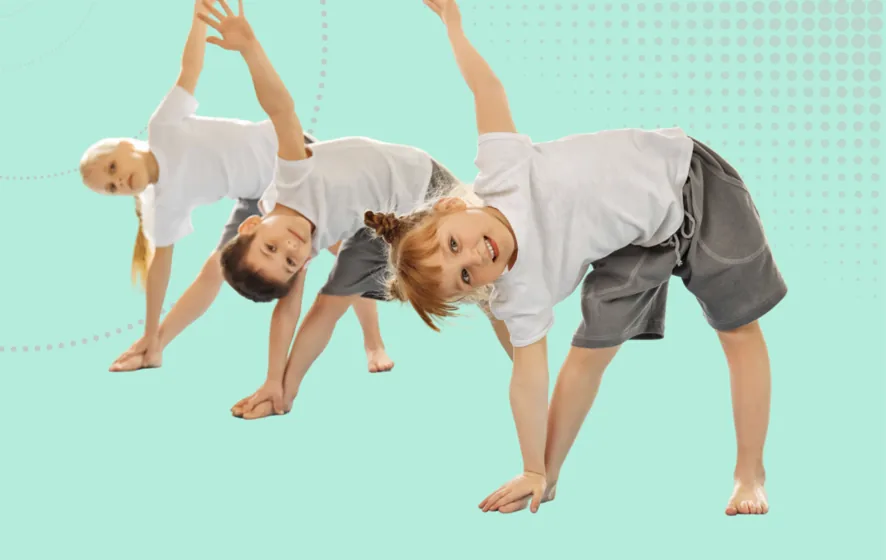 How Ofsted Inspects welfare and wellbeing image - Children doing yoga