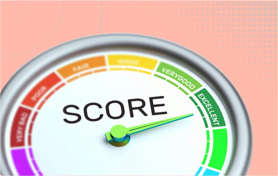 EYFS Behaviour and attitudes Quiz image - score on a dial