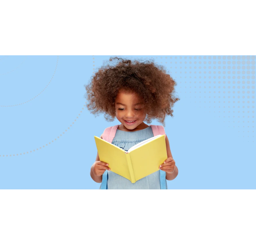 EYFS Ofsted Inclusion Questions Image - Girl reading a book